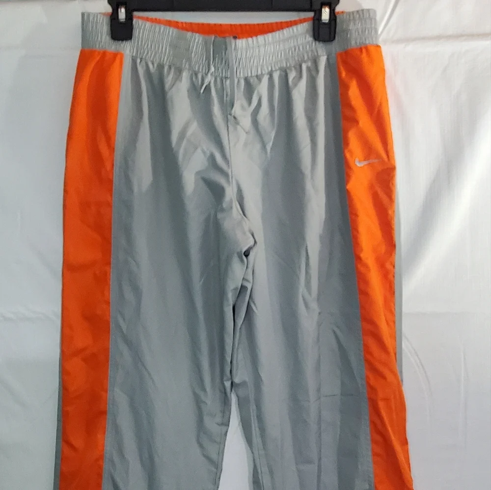 Y2K NIKE Orange/Gray Pants Medium